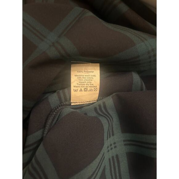 J.Crew Plaid Bell Sleeve Blouse XS 0-4 - Picture 7 of 8